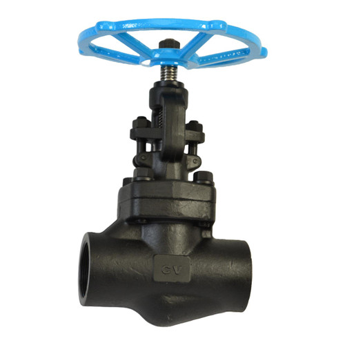 Chicago Valves 384SW005 1/2 in. Forged Steel Globe Valve - Socket Weld, Class 800, 1975 PSI
