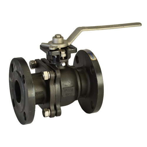 Chicago Valves FS8246MGG3020 2 in. Carbon Steel Ball Valve - Flanged, Class 300, 740 PSI