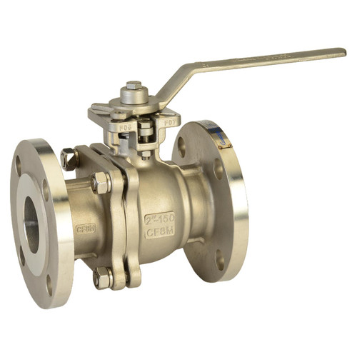 Chicago Valves FS8266MGG3006 3/4 in. Stainless Steel Ball Valve - Flanged, Class 300, 740 PSI - Full Port