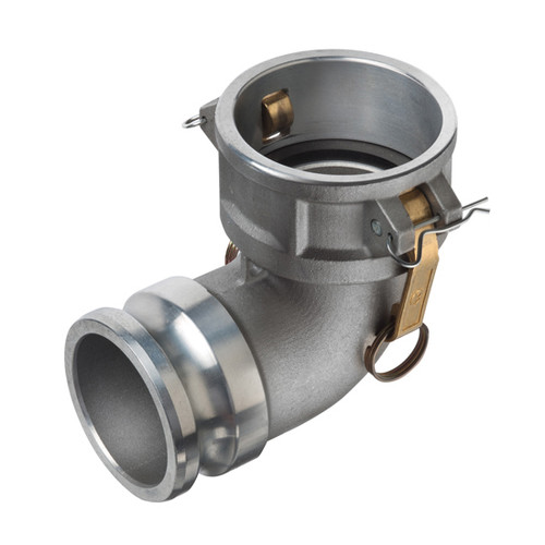 Kuriyama Aluminum 90° Elbow Coupler x Adapter