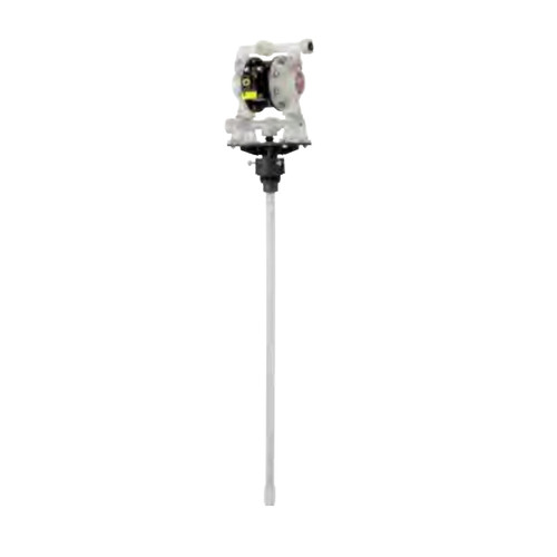 ARO 1:1 Ratio 1/2 in. NPT Polypropylene Drum Pump Package w/ Santoprene Diaphragms & Balls, Polypropylene Seats