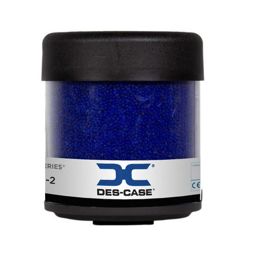 Des-Case DC-EX-2 1 in. FNPT Extended Series Desiccant Breather - 2.2 lbs. Silica Gel