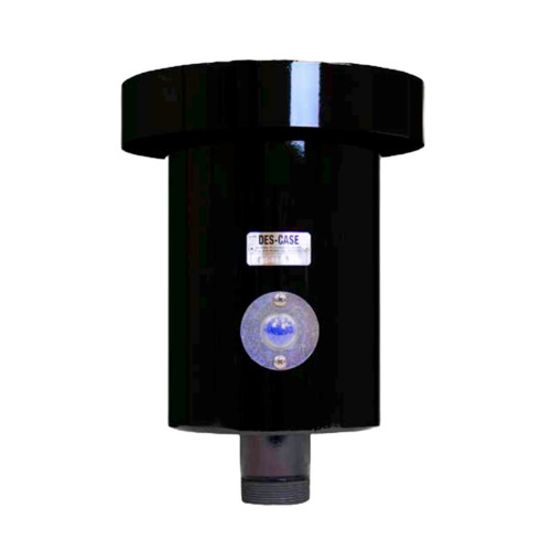 Des-Case DC-RS-9 2 in. NPT Rebuildable Steel Breather - 9 lbs. Silica Gel