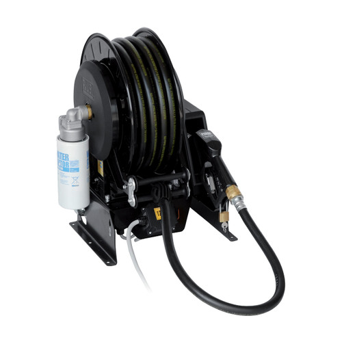 PIUSI Pitstop 12V DC Diesel Transfer System w/ 50 ft. Hose & Auto Nozzle