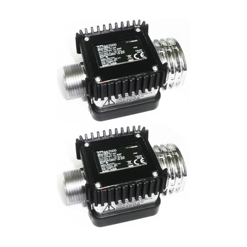 PIUSI Two (2) K24-A 1 in. NPT Inline Pulse Meters