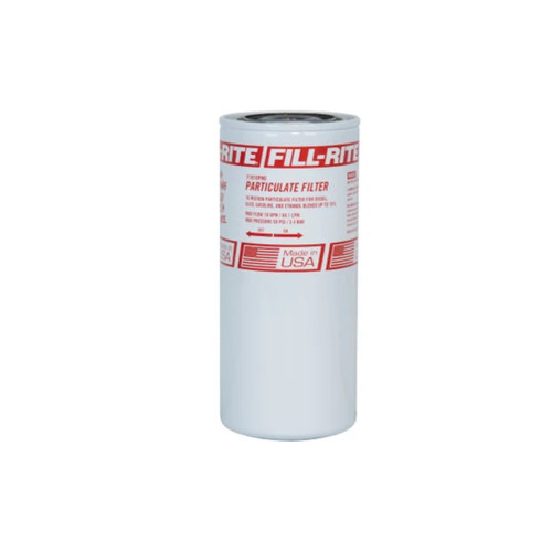 Fill-Rite F1810PM0 1 in. 10 Micron Particulate Filter, - 12 UNF, 25 GPM