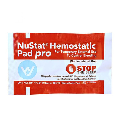 NuStat Hemostatic Gauze Pad, 4"x4" 91196