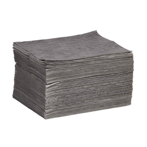 SpillTech GPB100M Defender 15 in. x 19 in. Universal Medium Weight Pads, 100 Qty