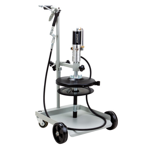 GROZ 50:1 Trolly Mounted Grease Pump Kit - For 50 lb. Bucket