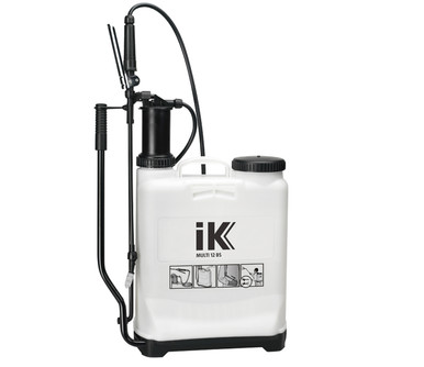 IK Multi 12 BS 3 Gallon Industrial Backpack Sprayer for Costruction, Disinfection 839701