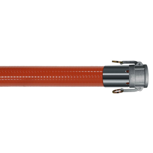 Kuriyama WOR 3 in. Heavy Duty Oil Resistant PVC Suction Hose Assembly w/ Part C Female Coupler