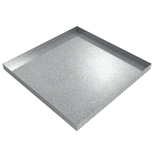 JME 36 in. x 36 in. Square Galvanized Drip Pan