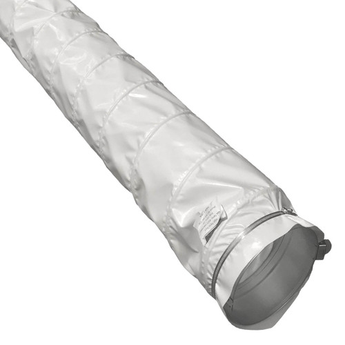 L.B. White 12 in. Dia. x 12 ft. Duct Kit w/ Magnetic Adapter Ring for Premier 80 & 170