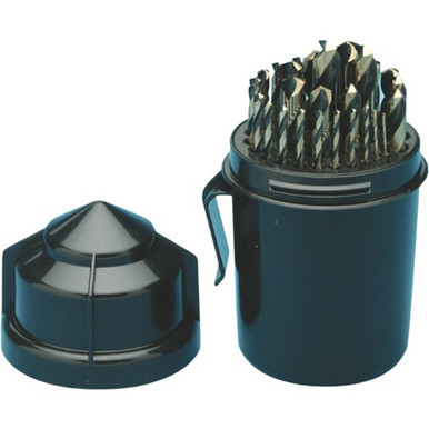 29PC Mechanics Length Heavy Duty Jobber Drill Set 1/16"-1/2" MX1082146