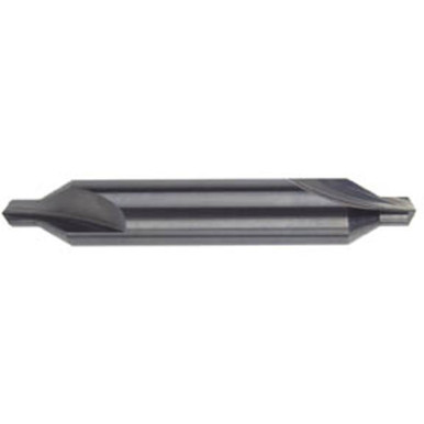 #5 x 2-3/4" OAL 60 Degree Carbide Plain Combined Drill and Countersink Bright Series/List #5495 MT6553905