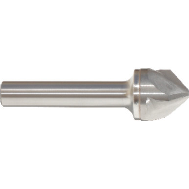 3/4" Cutting Dia. 3/8"Shank Dia, 3 Flute, 100 Degrees, Carbide Countersink Series/List #5753 MT3156191
