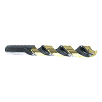 13/32 Dia - 5-1/4 " OAL - Gold-Black Oxide-HSS-Heavy Duty Split Pt Jobber Drill Series/List #1384 MT7812084