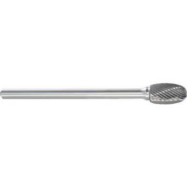 List No. 597 - SE-3L6 - Carbide Burr - Single Cut - 6 Shank - Made In USA MX1083325