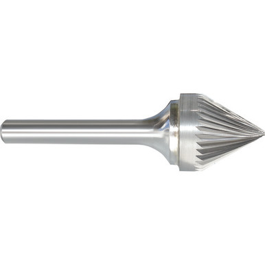 List No. 597 - SJ-9 - Carbide Burr - Single Cut - Made In USA MX1083445