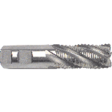 1" x 1" x 2" x 4 1/2" 5 Flute Single End HSSCo Roughing Center Cutting End Mill-TiCN Series/List #4611C CV3244936