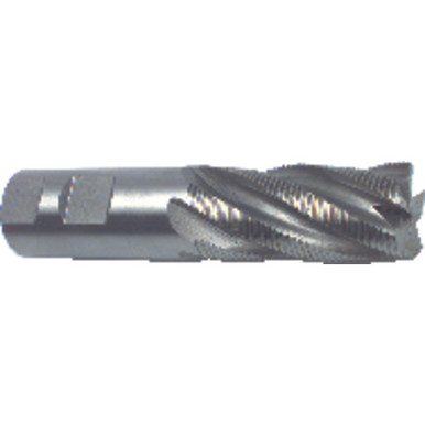 1" x 1" x 2" x 4 1/2" 5 Flute Single End HSSCo Roughing Center Cutting End Mill-TiN Series/List #4613G CV3244985
