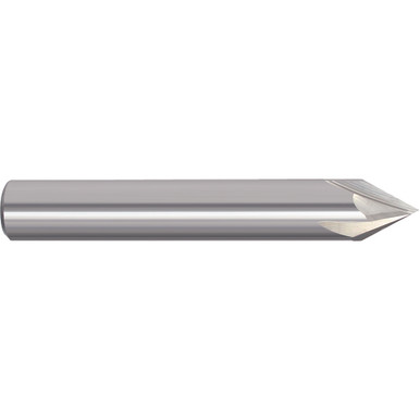3/8" Cutting Dia. 3/8"Shank Dia, 4 Flute, 90 Degrees, Carbide Chamfer Mill Series/List #5997 MT0859194