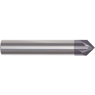 1/8" Cutting Dia. 1/8"Shank Dia, 4 Flute, 90 Degrees, Carbide Chamfer Mill Series/List #5997T MT0895564
