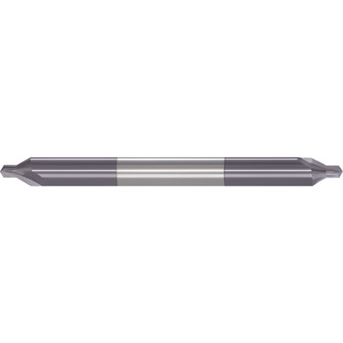 #2 x 4" OAL 82 Degree Carbide Plain Combined Drill and Countersink ALTiN Series/List #5495T MT6593095