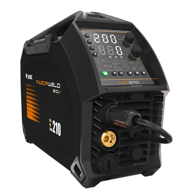 Razor Weld 210 Amp Mig/Arc/Tig Digital Welding Inverter with Mig Torch JRW210Di