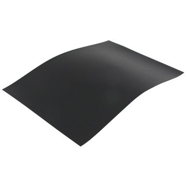 Flexible Magnetic Sheet - Black Vinyl - 0.020'' Thk. x 5.0'' W x 8.0'' L 07025