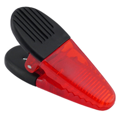Large Neodymium Magnetic Clips (2pk, Red) - Plastic with rubber handle 07520