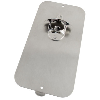 Pop 'N Catch Magnetic Bottle Opener and Cap Catcher - Stainless Steel 07681