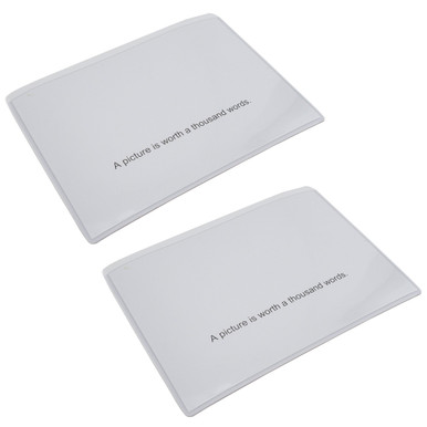 Magnetic Photo Pockets (2pk) - 5'' L x 3.5'' W x 0.020'' Thk. 08151