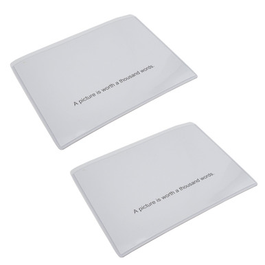 Magnetic Photo Pockets (2pk) - 6.0'' L x 4.0'' W x 0.020'' Thk. 08152