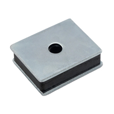Ceramic Latch Magnet Assembly - 1" L x .81" W x .31" Thk.¸ 12 lbs. pull CA41LWH