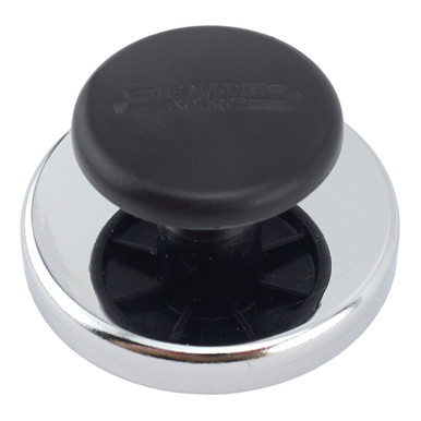 Ceramic Round Base Magnet w/ Knob - 2.63" Dia.¸ 65 lbs. pull HMKR-70