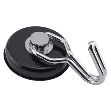 Neodymium Rotating and Swinging Magnetic Hook - Swivels 360 Degree¸ Swings 180 Degree¸ 65 lbs. pull MHHH07580BX