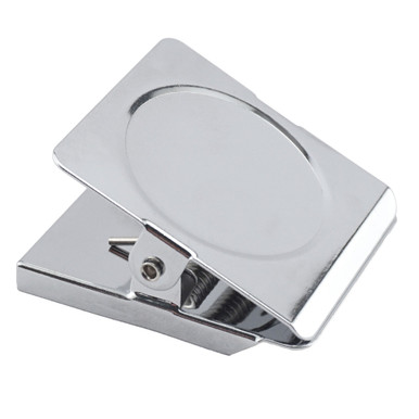 Magnetic Metal Clip - Large Squares¸ 2" L x 1.75" W MHMCS090
