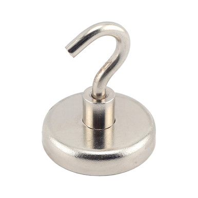Grade 42 Neodymium Magnetic Hook - N42¸ 100 lbs. pull NACK141