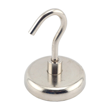 Grade 42 Neodymium Magnetic Hook - N42¸ 150 lbs. pull NACK165