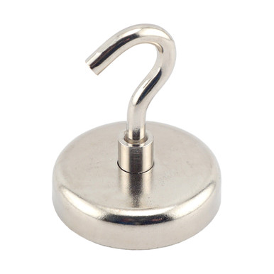 Grade 42 Neodymium Magnetic Hook - N42¸ 175 lbs. pull NACK189
