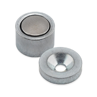 Neodymium Latch Magnet Kit (1 set) - 6 lbs. pull NMLKIT2