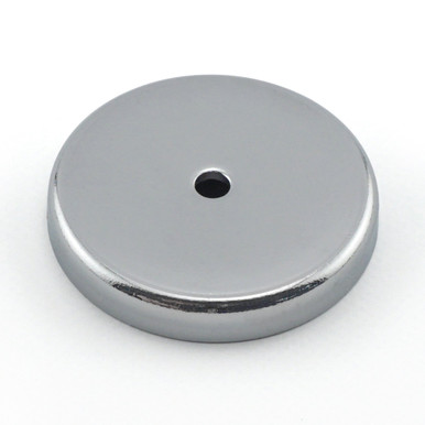 Ceramic Round Base Magnet - 1.21'' Dia. x 0.18'' Thk. w/0.133'' Dia. hole¸ 11 lbs. pull RB20CCER