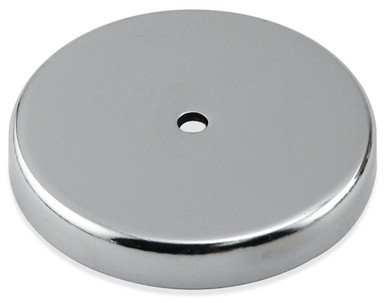 Ceramic Round Base Magnet - 2.618'' Dia. x 0.375'' Thk. w/0.275'' Dia. hole¸ 65 lbs. pull RB70C