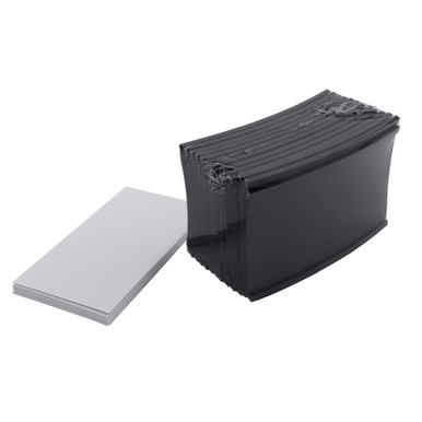 Magnetic C-Channel Labeling Kit (25 Holders, 35 Label Cards) - 5.0" L x 3.0" W x 0.125" Thk.¸ C-Profile RE90CUT5BXS01