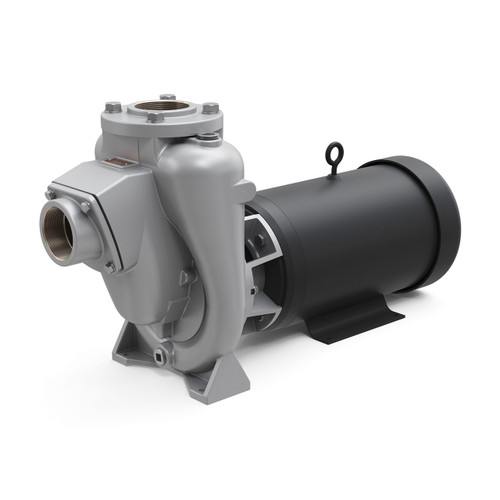 MP Pumps Petroleum 15 PO Series 3 in. NPT Self Priming Cast Iron Centrifugal Pump, Pump Assembly, 7.5 HP Motor, 320 GPM