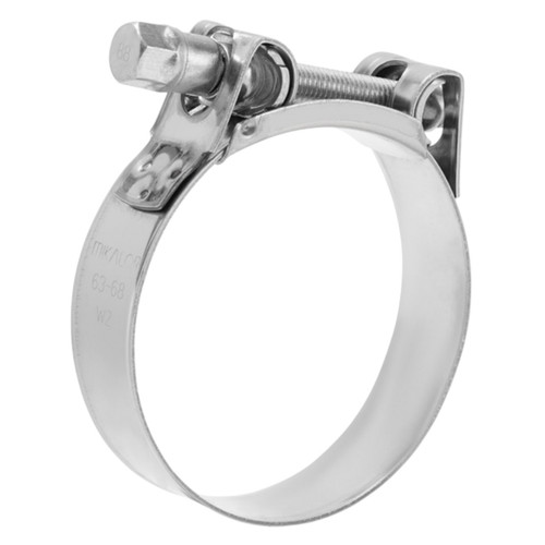 Mikalor Clamps LLC 03019063 27-29 mm AISI 430 Stainless Steel Supra W2 Hose Clamp - Box Qty 50
