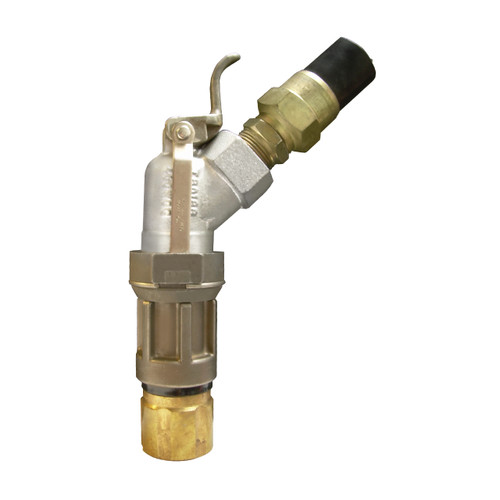 Emerson Fisher Type N481 45° 1 in. NPT Hose End Valve