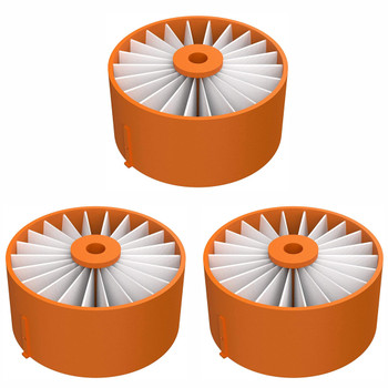 Black and Decker 3 Pack of Genuine OEM Replacement Vac Filters - N665227-3PK