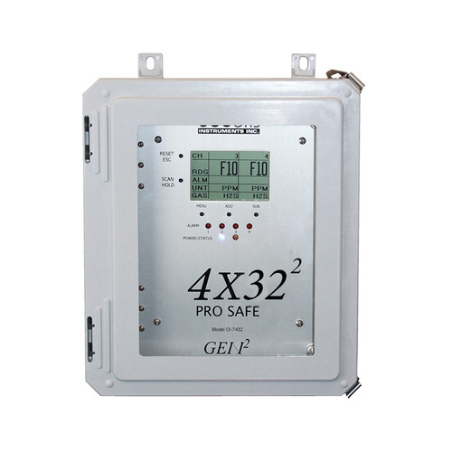 Otis Instruments OI-7432 Series Non-Explosion Proof Wired Modbus Monitor, 32 Channel